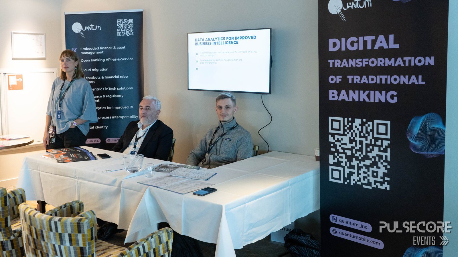 Photograph from a previous edition of the Excellence in Digital Banking summit organised by PulseCore Events, held in Amsterdam, Netherlands